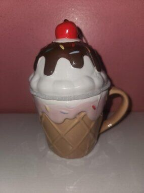 Coffee Mug Ice Cream Sunday from Target. Brand New!